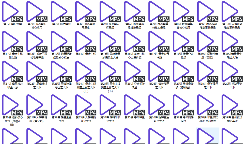 「骆驼子涵」量价骆驼子涵量学大讲堂核心强庄分时集合竞价分时239集