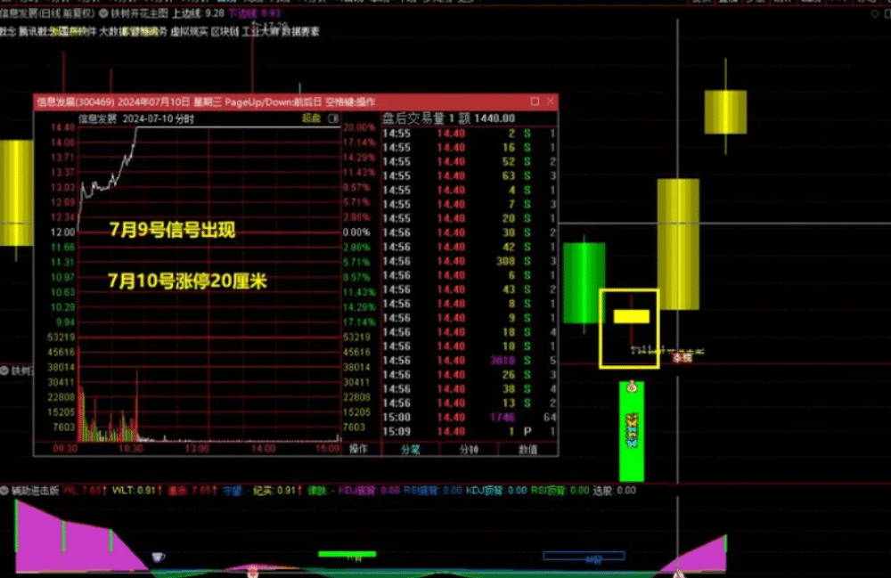 铁树开花进击版指标源码主图附图选股手机通用 铁树开花进击版指标源码主图附图选股手机通用
