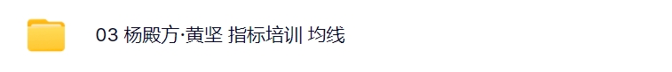 杨殿方2024集合竞价异动试盘移动筹码课 极简转折开盘定式t+0技巧+杨殿方12套课程指标合集