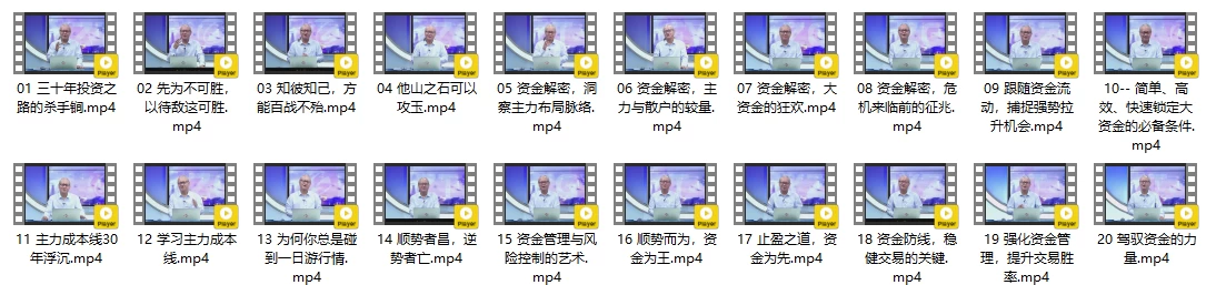 2024年中广云罗兴文资金定乾坤引航系统课直播课指标视频课程带小班课解密MP4格式