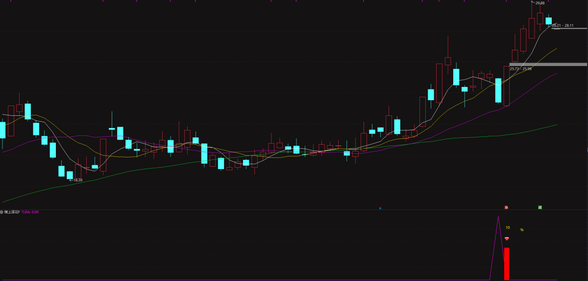 原价688的金钻〖锦上添花〗副图与选股指标专挑强势股回调企稳“黄金坑”