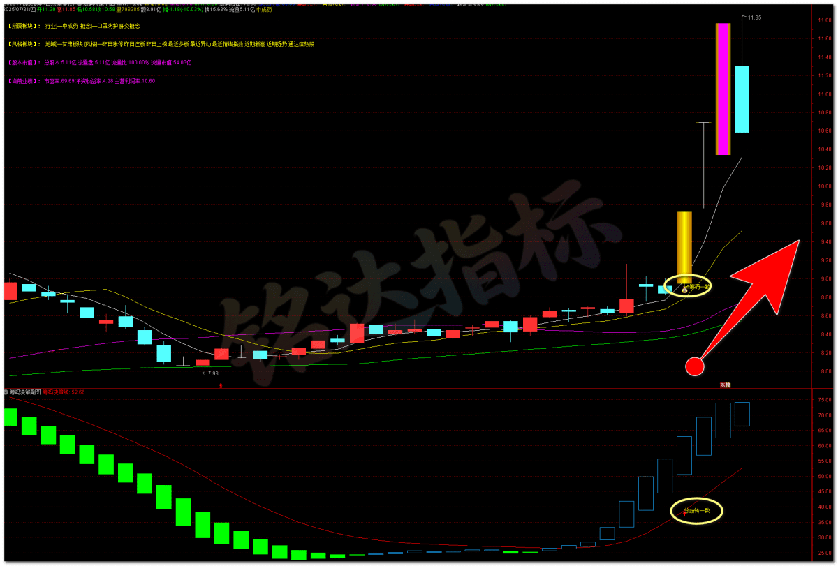 顶级筹码共振决策系统 主副图选股全套｜游资动向扫描 + 分歧转一致起爆 + 潜伏低吸实战战法